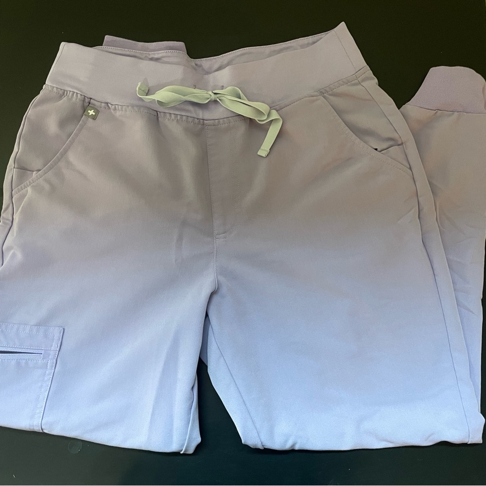 Figs Lavender Dew Zamora High Waisted Joggers M/P